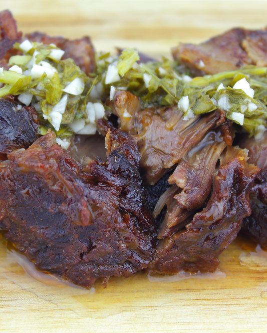 Pulled Smoked Lamb Shoulder