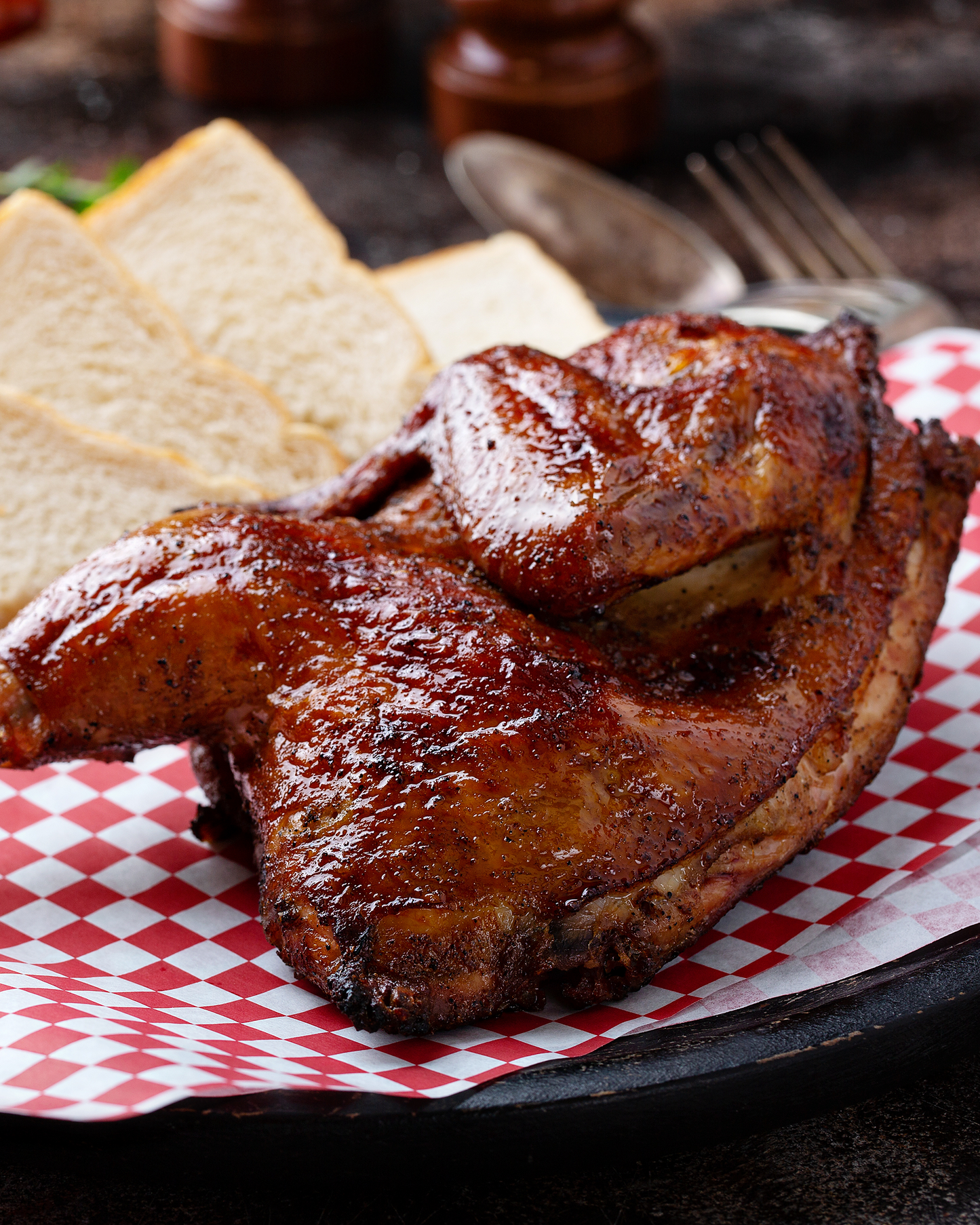 Smoked Chicken Halves
