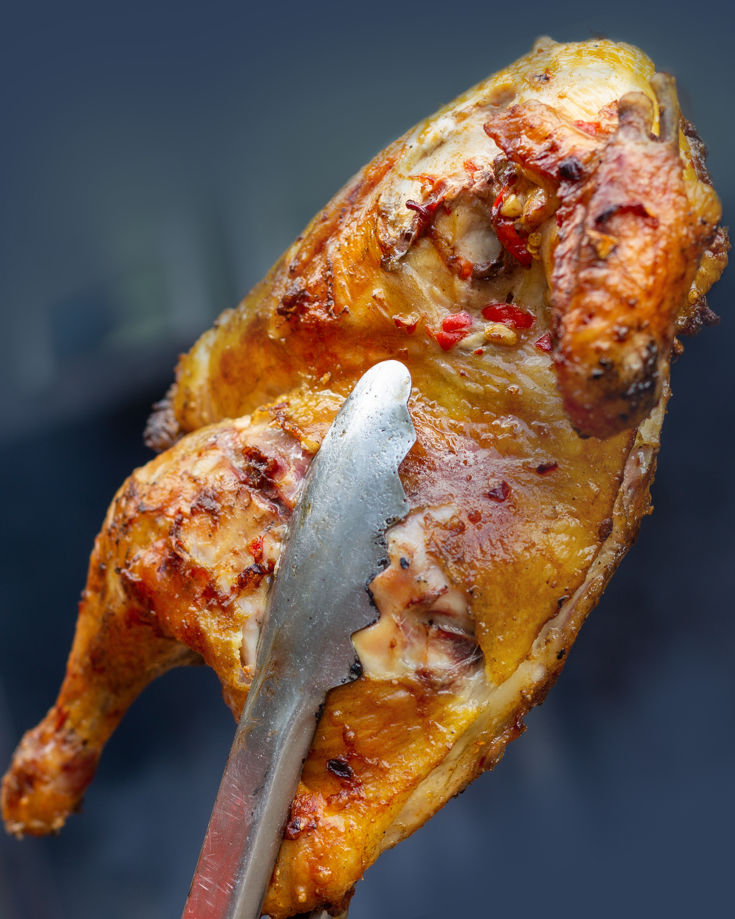 Smoked Chicken Halves