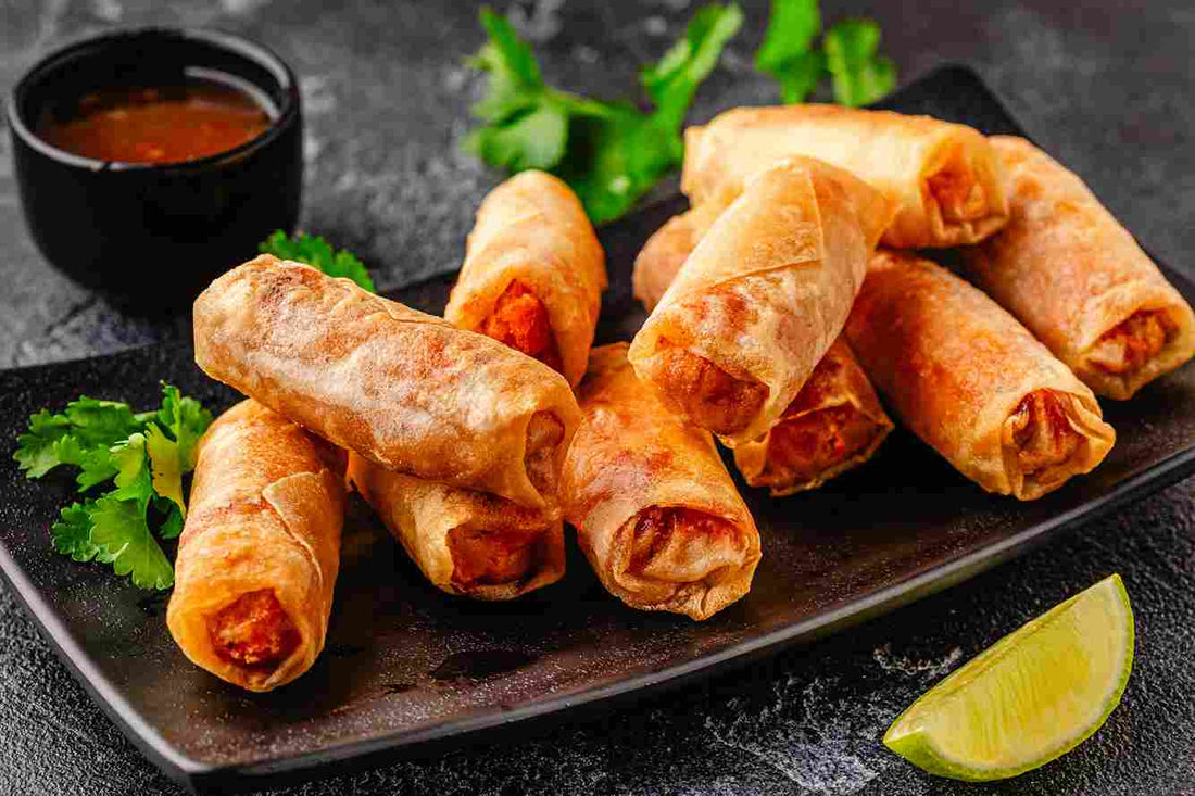 halal brisket eggrolls