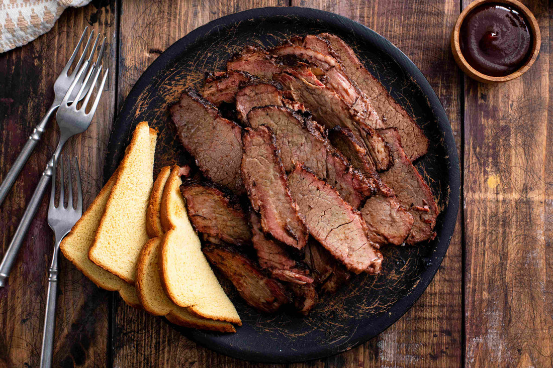 smoked beef brisket near texas