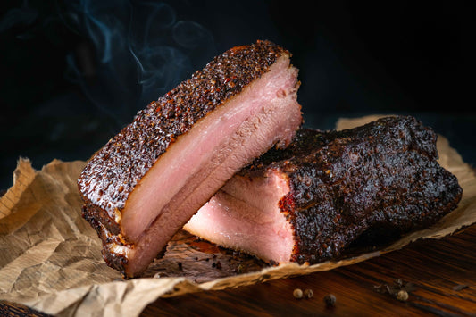 Texas-smoked beef brisket
