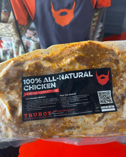 Smoked Pulled Chicken Thighs (2lb)