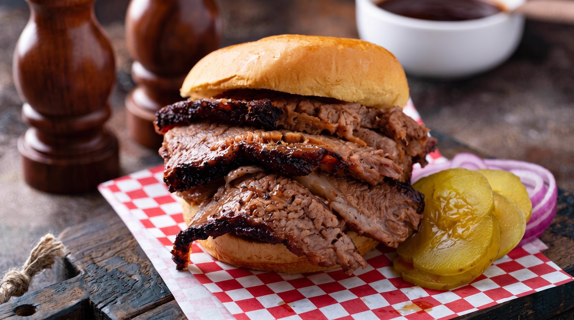How to make BBQ beef brisket sandwiches