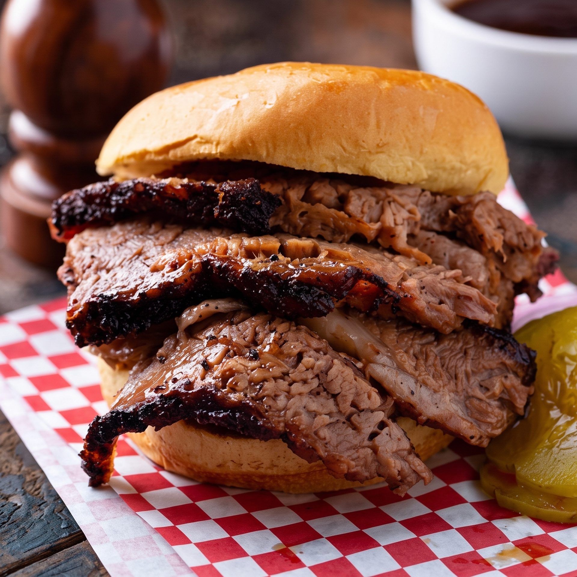 How to make BBQ beef brisket sandwiches
