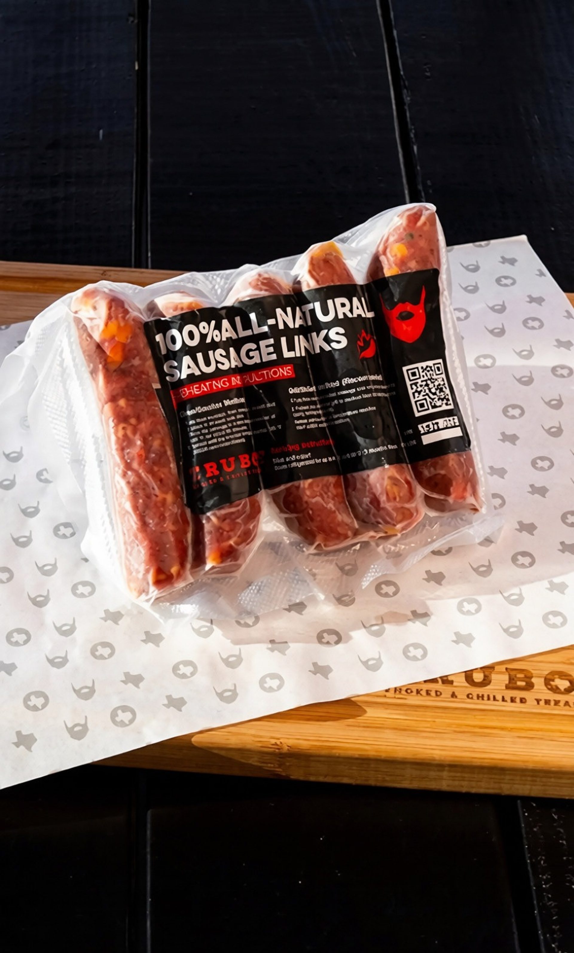 Freshly smoked, chilled, vacuum sealed