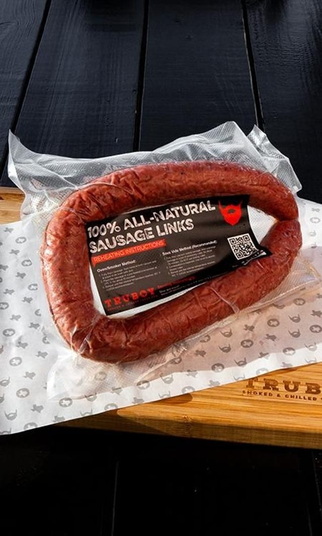 Truboy BBQ Classic Sausage (1lb).